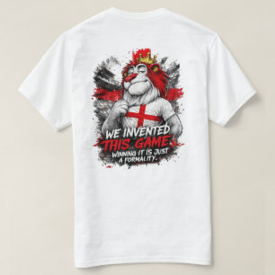 England Soccer Fan Shirt Invented Game Funny Tee