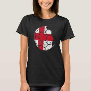 England Soccer National Team Support The Team Flag T-Shirt