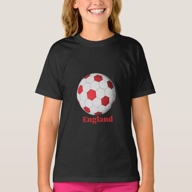 England Soccer T-Shirt (Front)