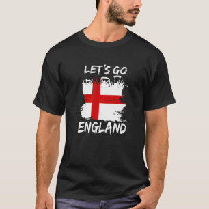 England Soccer Team Fan Football Let's Go England T-Shirt