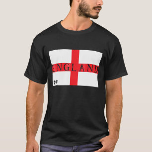 England Soccer With Flag 3 Little Lions T-Shirt