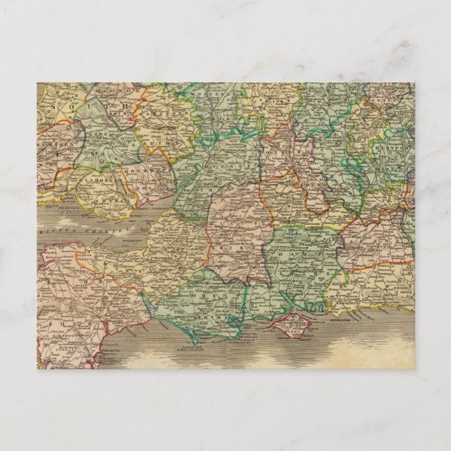 England, south postcard (Front)