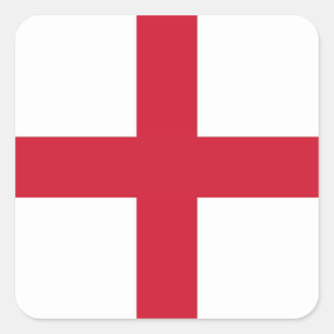 ENGLAND SQUARE STICKER