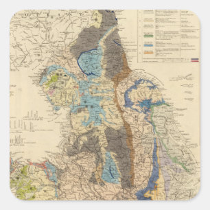 England Square Sticker