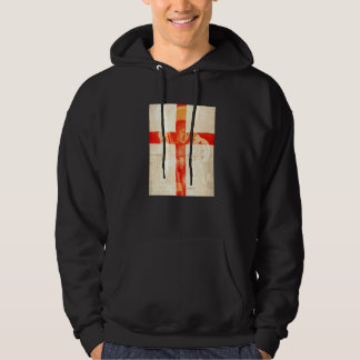 England St George's Cross Patriotic Hoodie