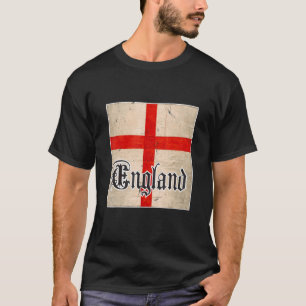 England St  George's Cross Patriotic Sports T-Shirt