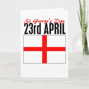 England, St George's Day Card