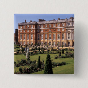 England, Surrey, Hampton Court Palace. 15 Cm Square Badge