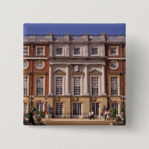England, Surrey, Hampton Court Palace. 2 15 Cm Square Badge