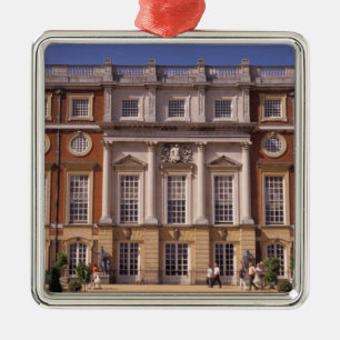 England, Surrey, Hampton Court Palace. 2 Metal Tree Decoration