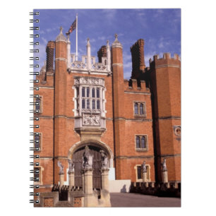 England, Surrey, Hampton Court Palace. 3 Notebook