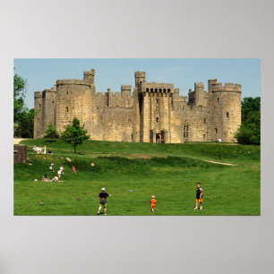 England, Sussex, Bodiam Castle. 2 Poster