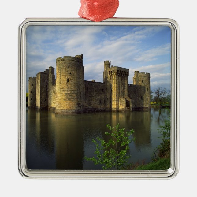 England, Sussex, Bodiam Castle Metal Ornament (Front)