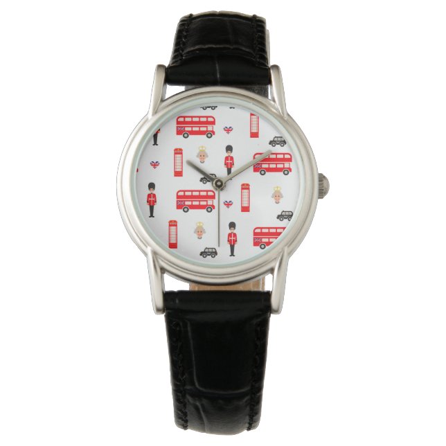 England Symbols Pattern Watch (Front)
