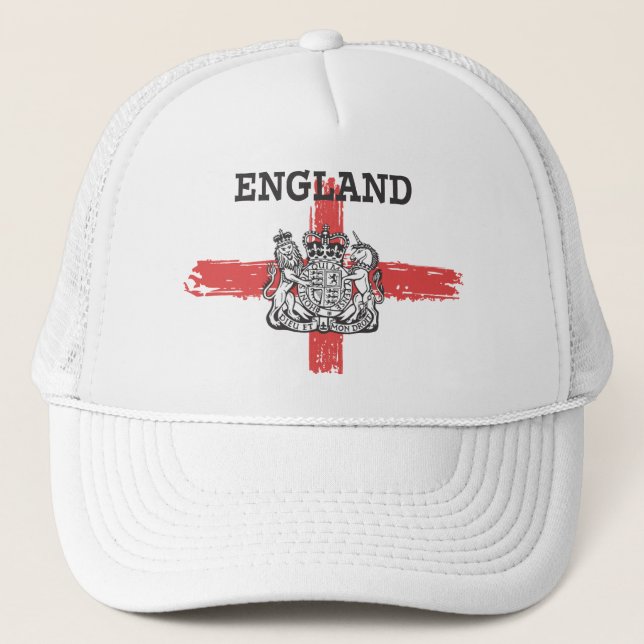 England Vintage Trucker Hat (Front)