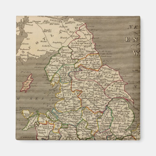 England, Wales 2 Magnet (Front)