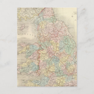 England, Wales 3 Postcard
