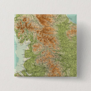 England & Wales, northern section 15 Cm Square Badge