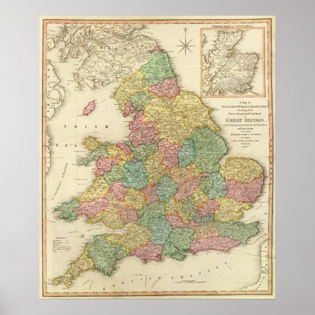 England, Wales, Scotland Poster (Front)