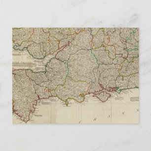 England, Wales, south Postcard