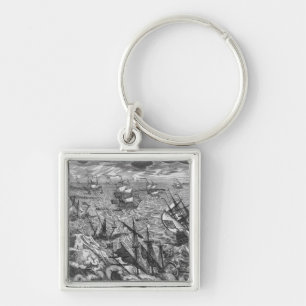 England's Great Storm Key Ring