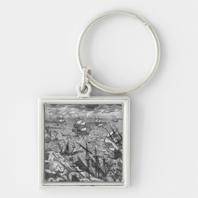England's Great Storm Key Ring (Front)