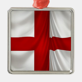 England's St George Cross Patriotic Flag Metal Ornament