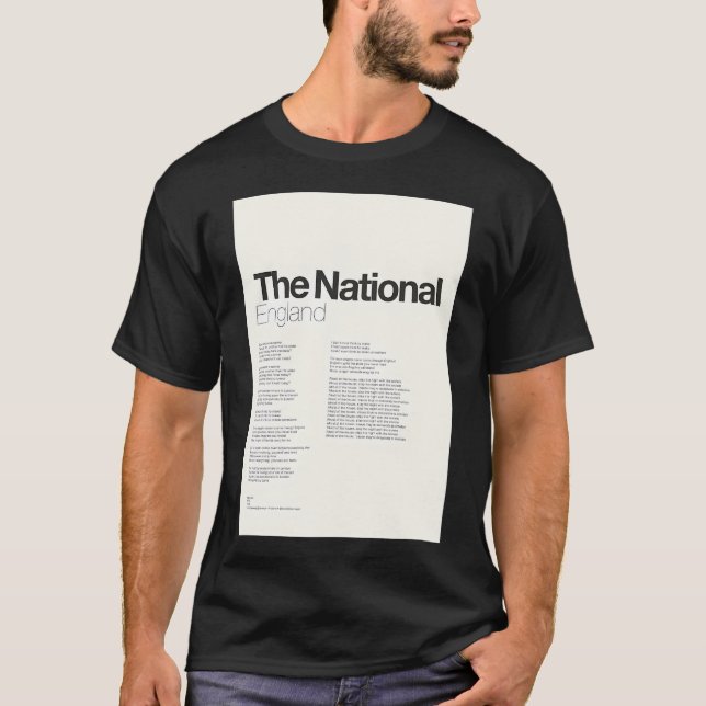 Englands T-Shirt (Front)