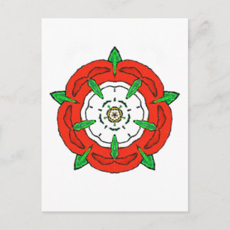 England's Tudor Rose Postcard