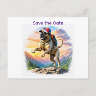 Englische Dogge Mastiff Date Postcard