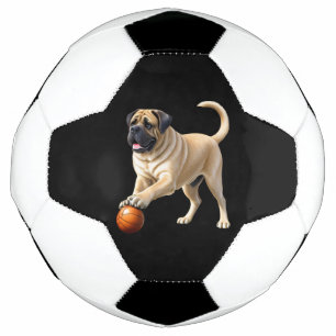 Englische Dogge Mastiff mit Ball