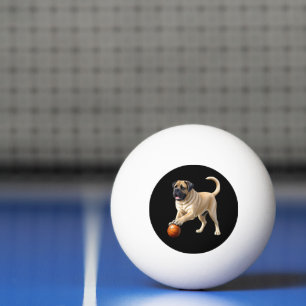 Englische Dogge Mastiff mit Ball