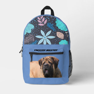 Englischer Mastiff Printed Backpack