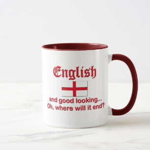 English And Good Looking ... Mug