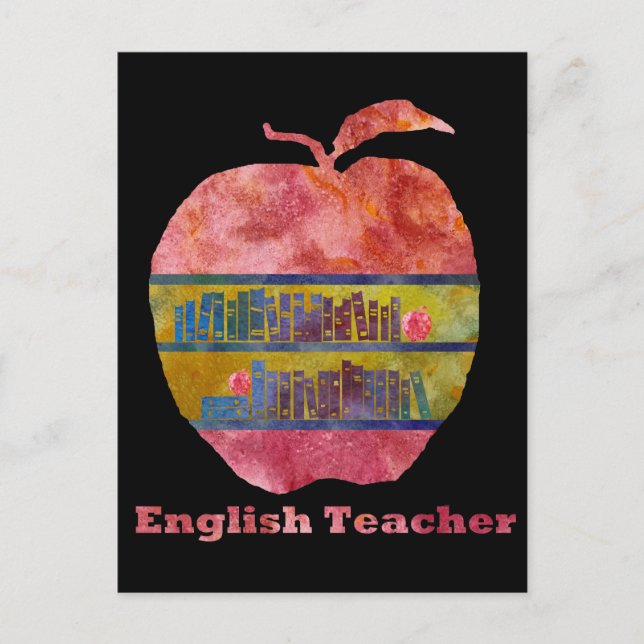 English Apple Postcard (Front)