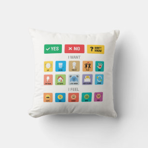 English Autism AAC PECS Pointing Communication 02 Cushion