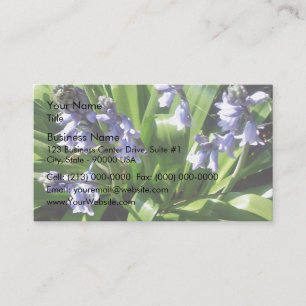 English bluebells business card