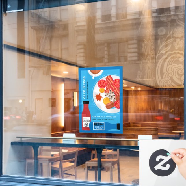 English Breakfast Business (Cafe Window)