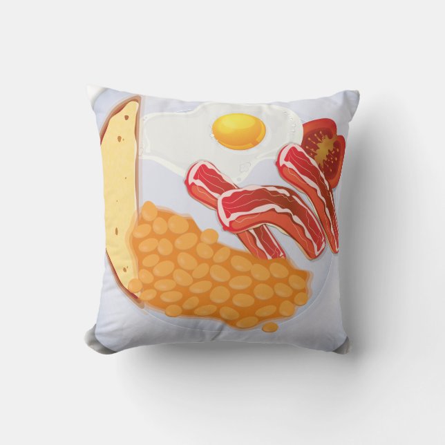 English Breakfast Cushion (Front)