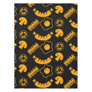 English Breakfast Pattern Tablecloth