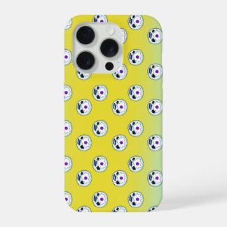 english breakfast yellow pattern mint ombre iPhone 15 pro case