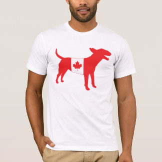 English Bull Terrier / Canadian Flag Tee