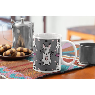 English Bull Terrier Coffee Mug Cute Dog Lover