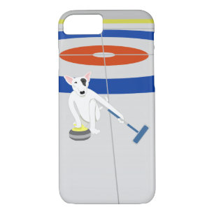 English Bull Terrier Curling iPhone 8/7 Case