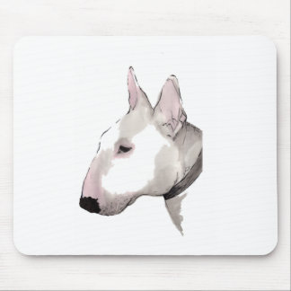 english bull terrier mousemat