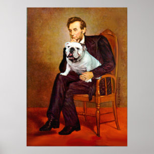 English Bulldog 9 - Lincoln Poster