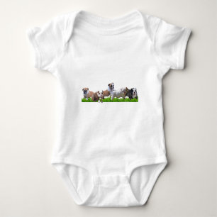 English Bulldog Baby Bodysuit