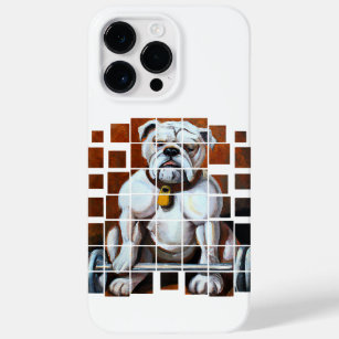 English Bulldog Barbell Workout Weightlifting  Case-Mate iPhone 14 Pro Max Case