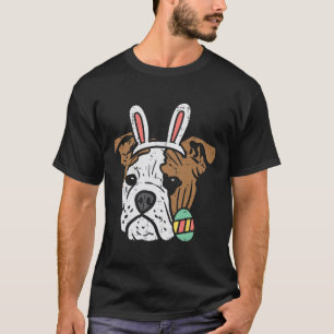 English Bulldog Bunny Dog Lover Owner Men Women Ki T-Shirt