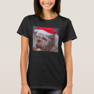English Bulldog Christmas Light Christmas Ugly Swe T-Shirt